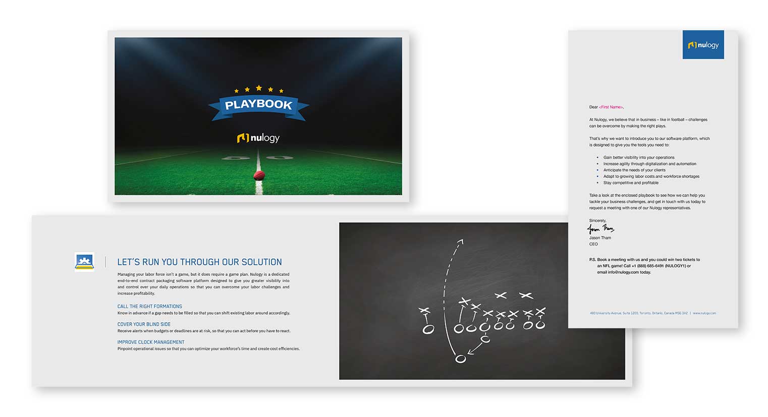 Nulogy Direct Mail Playbook