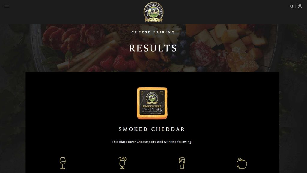 Black River Cheese Website Redesign