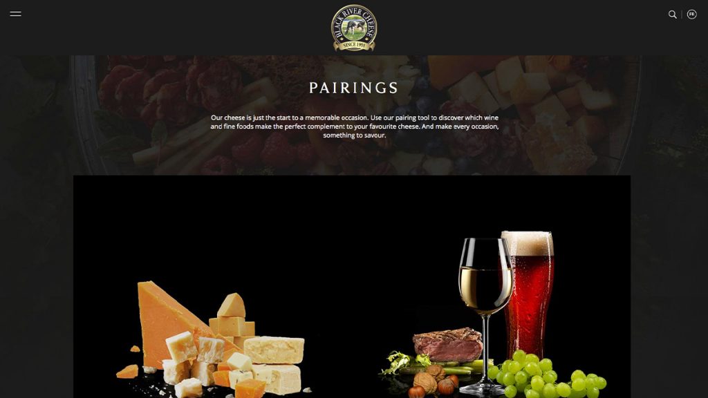 Black River Cheese Website Redesign